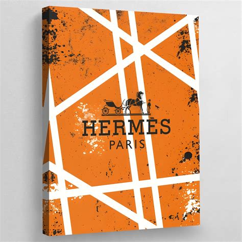 hermes canvas art